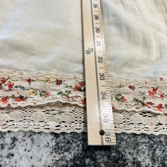 Tulle New Spaghetti Strap Ivory Fit and Flare Summer Dress - Picture 9 of 12